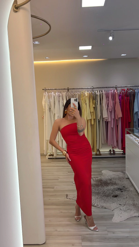 VESTIDO MÍDI ÉLORA