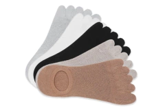 Medias Invisibles con dedos (5 pares) - comprar online