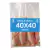 500 Embalagens Nylon Poli 40x40cm 120 Micras Para Seladora a Vacuo