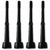 Teteira de Ordenha 4un Flex - 1 e 2 Anéis 9,5mm Conjunto Para Ordenhadeira
