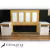 Mesa de Luz Mágica con 2 Cajones + Espacio + Bandeja Desayunador - Total Zeta Muebles