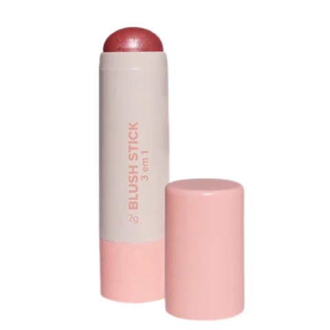 Blush Stick 3 em 1 Cor 02 - Miss Lary ( Sombra, Batom e Blush )