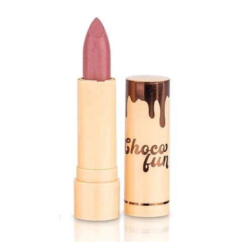 Batom Soft Matte Cor Bombom De Morango Choco Fun - Fenzza