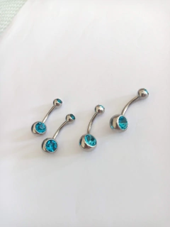 Bananabell aço strass azul celeste - comprar online