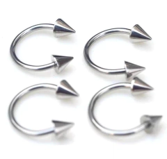 Ferradura aço spike 8mm