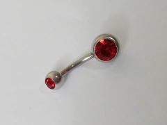 Bananabell aço pedras strass vermelho na internet