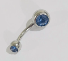 Bananabell aço strass light safira. na internet