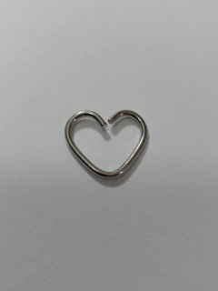Coração aço cirúrgico 8mm. Torção. 0.8mm na internet