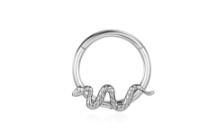 Segmento aço cirúrgico, 8mm. Daith