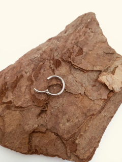 Segmento aço cirúrgico 8mm. Espessura 1.2mm. - atacadowwpiercings