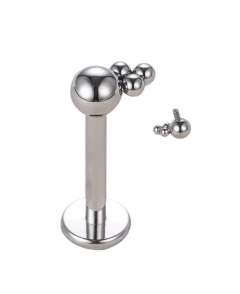 Labret titânio esferas. 8mm