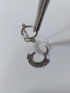 Segmento aço 8mm corrente dupla. - loja online