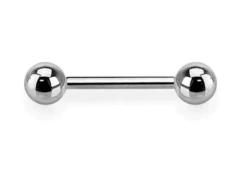 Barbell reto aço 14mm. 1.2mm espessura.