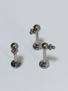 Labret titânio esferas. 8mm - comprar online
