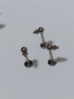 Labret titânio esferas. 8mm na internet