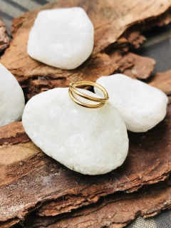 Segmento titânio duplo arco simples 10mm. Cod1 - atacadowwpiercings