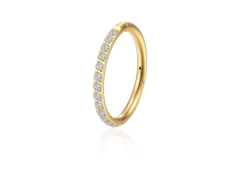 Segmento titânio zircônia 10mm Gold - comprar online