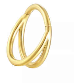 Segmento titânio duplo arco simples 10mm. Cod1 - comprar online