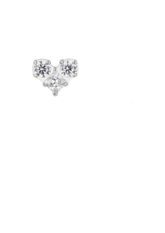 Labret titânio 3 zircônias. Haste 8mm. - loja online