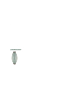 Labret titânio pedra opala. Haste 8mm. - atacadowwpiercings