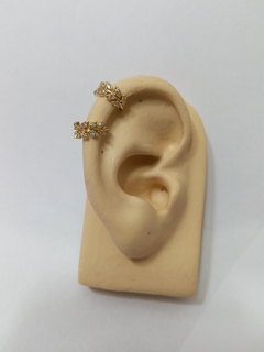 Argola torção banhado. - atacadowwpiercings