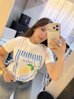 4393- T-SHIRT TREND/ DOLCE VITA LIMON