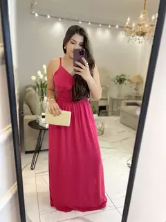 2578 - Vestido Nirvanna Viscolinho na internet