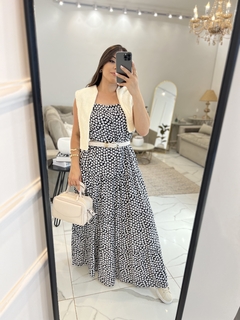 1551- Vestido zara Stella longuete - Loja Gabriela Marques