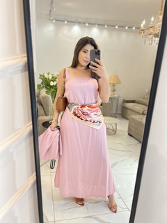 2163-Conjunto Colete Linho na internet