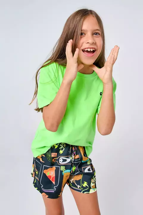 Pijama Curto Juvenil Menina - Scooby Doo
