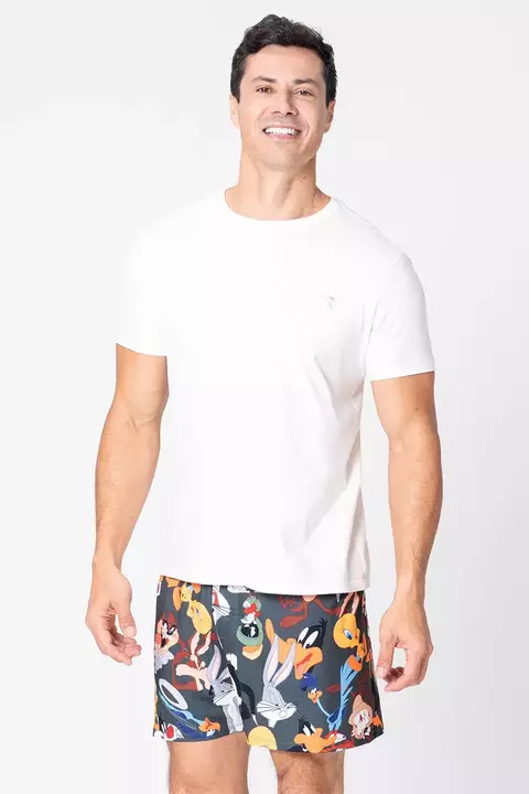 Samba Canção Toque de Pêssego - Looney Hollywood - comprar online