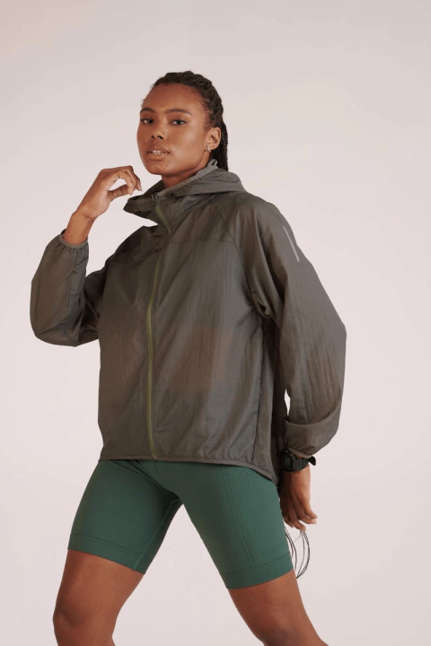 Jaqueta Translucida Packable Feminina Importado Lupo - Verde - comprar online