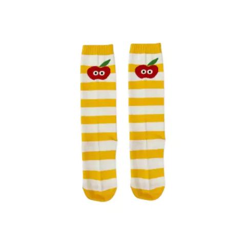 Meia Maçã Listrada Cantarola