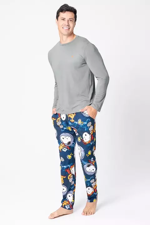 Pijama Masculino Longo - Snoopy Nauta - comprar online