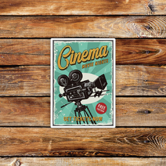 Sticker Placa "Cinema" (N4)