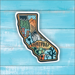 Sticker "California" H5