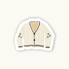 Sticker Taylor Swift - Cardigan