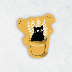 Sticker Gato Cat10