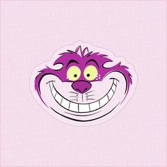 Sticker Transparente Cheshire Cat