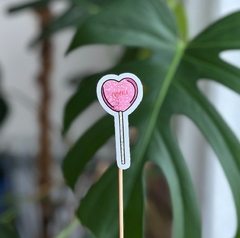 Sticker Glitter - chupala - comprar online