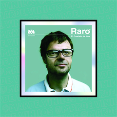 Sticker Tornasolado El Cuarteto de Nos - Raro
