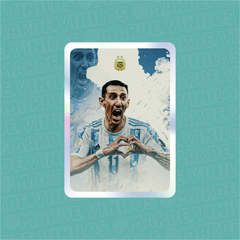 Sticker Tornasolado "Di María"
