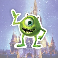 Sticker Mike Wazowski DY8