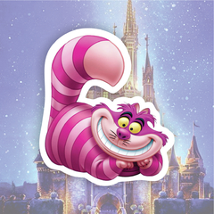 Sticker Gato de Cheshire DY11