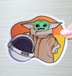 Sticker Star Wars Yoda (SW6) - comprar online