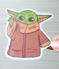 Sticker Star Wars Yoda (SW7) - comprar online