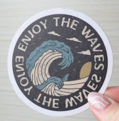 Sticker "Enjoy the waves" (I2) - comprar online