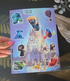 Plancha de stickers - Disney