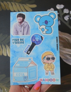 Plancha de stickers - NAMJOON BTS