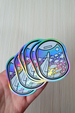 Sticker Tornasolado "Ventana de avión" #1 - comprar online